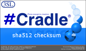 >SHA512 Checksum for all Cradle-7.7.0.1 files
