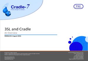 Cradle Overview Presentation