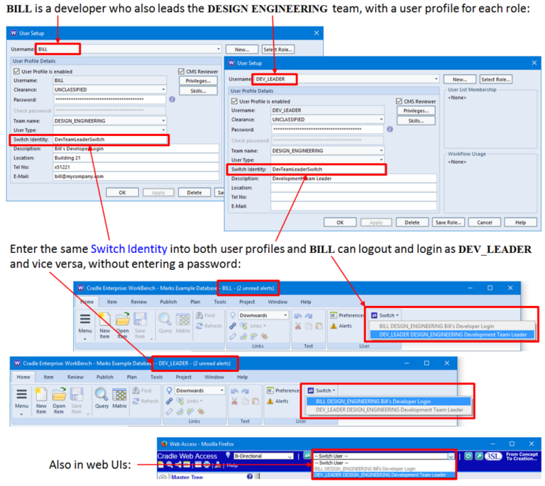 Switching Between Cradle Login Accounts - 3SL Blog