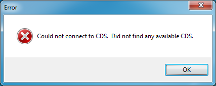 How do I fix CDS connection errors? 3SL Blog
