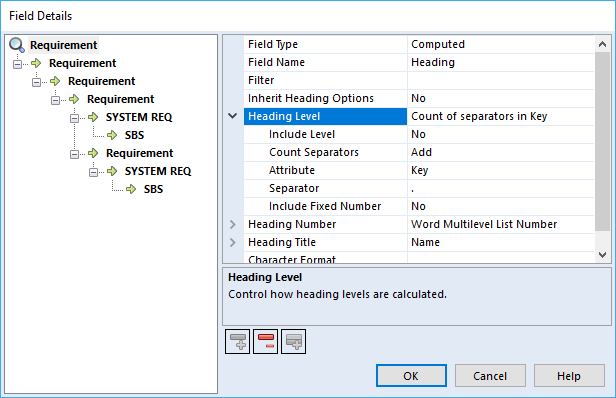 The Field Details UI