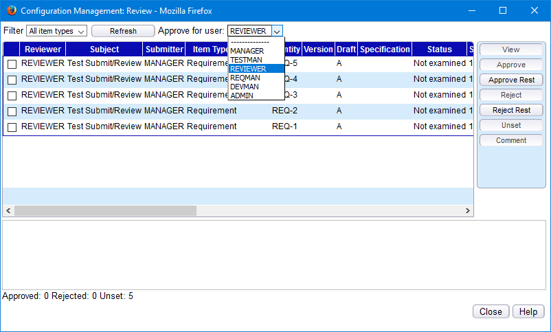 Configuration Management in Web Access