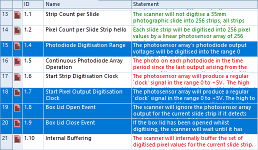 Adding or Removing Selected Items in 3SL Cradle Select Operations in Cradle