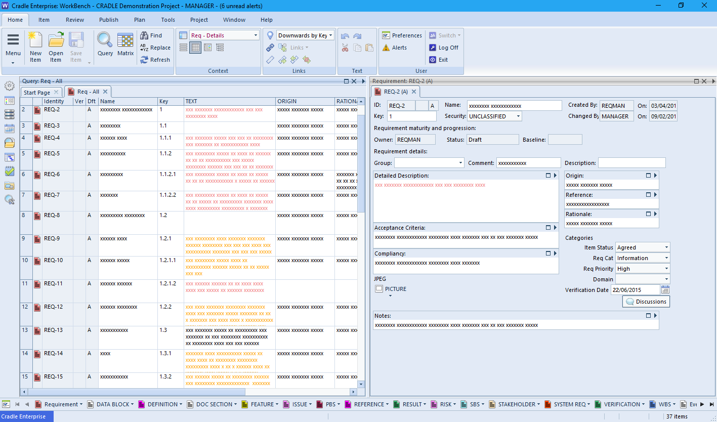 Sanitised Data in WorkBench