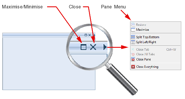 Using Panes in 3SL Cradle WorkBench