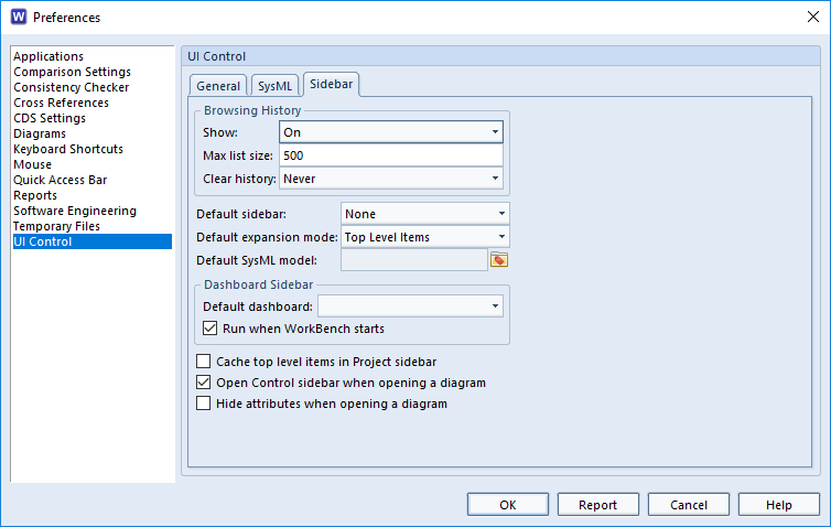 maximised data display area in 3SL Cradle RM SE Tool