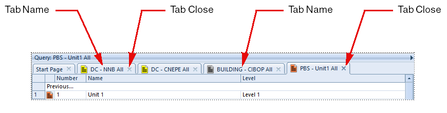 Using Tabs in 3SL Cradle WorkBench