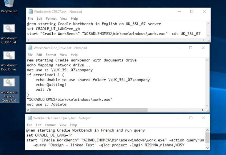 Batch File Startups & Shortcuts 3SL Blog