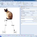 illustration of the use of pictures within modelling environemtn in MBSE Cradle tool