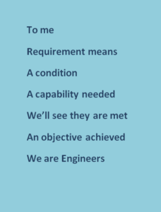 An Engineering poem written by 3SL