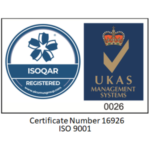 3SL ISOQAR Certificate Number 16926 ISO 9001