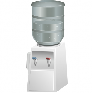 Watercooler based on image from publicdomainvectors.org