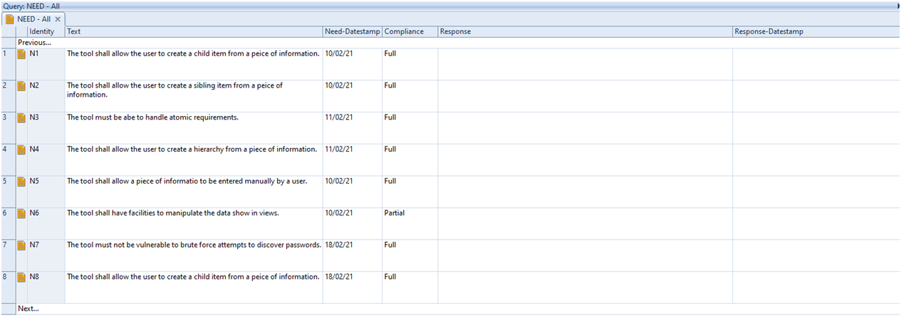 Needs with Datestamp in WorkBench