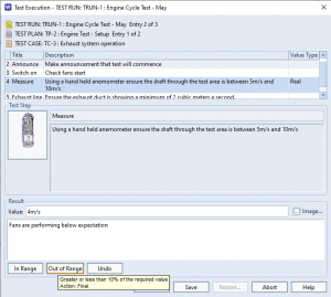 Cradle TER module - Test Case