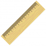 Ruler Segment - illustrating "Measure"