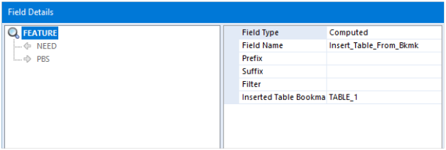 FEATURE hierarchy