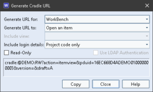 3SL Create Cradle URL
