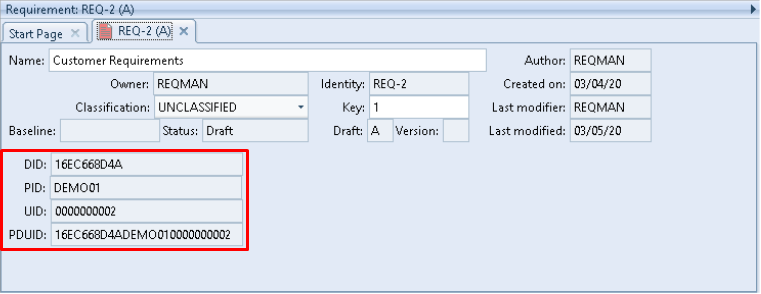 3SL Cradle View PDUIDs and Components in a Form