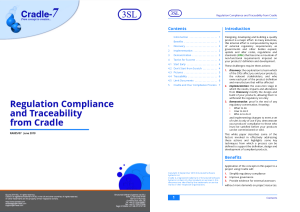 Regulation Compliance
