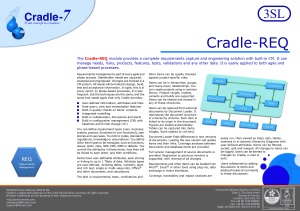 Cradle-REQ Requirements Management