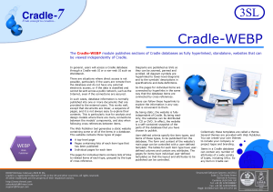 Cradle-WEBP Web Publisher