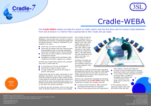 Cradle-WEBA Web Access