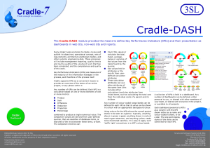 Cradle-DASH Dashboard