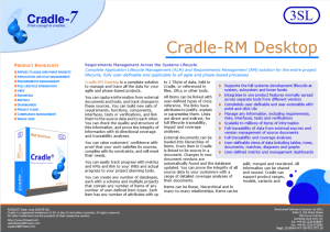 Cradle‐RM Desktop