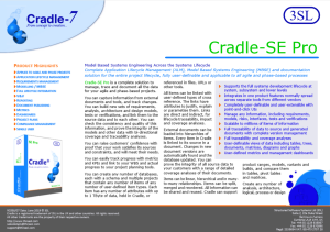 Cradle‐SE Pro