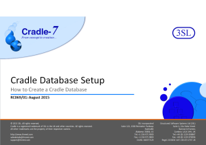 How to Create a New Database