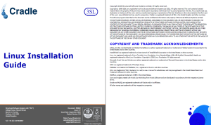 >Installation Guide - Linux