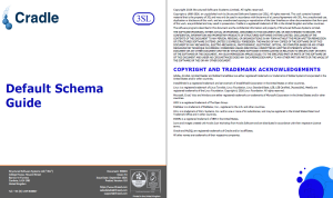 >Schema - Default Schema Reference