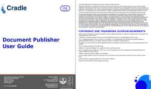 >User Guide - Document Publisher