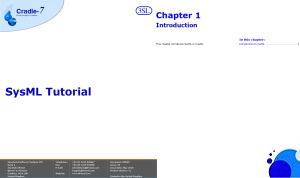 >New to Cradle - SysML Tutorial