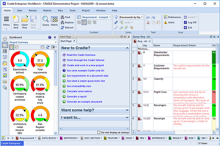 Cradle-7.2 interface